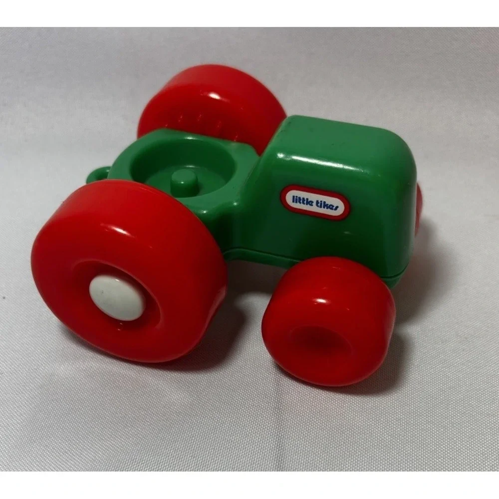 25 Little Tikes Wee Waffle Blocks Farm Barn Animals Tractor Fence Toddle Tots